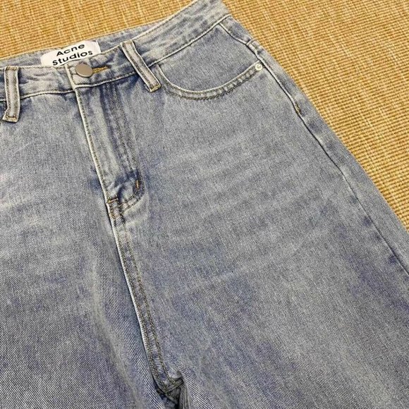 High Waist Blue Jeans Size 28 Women - Picture 7 of 7